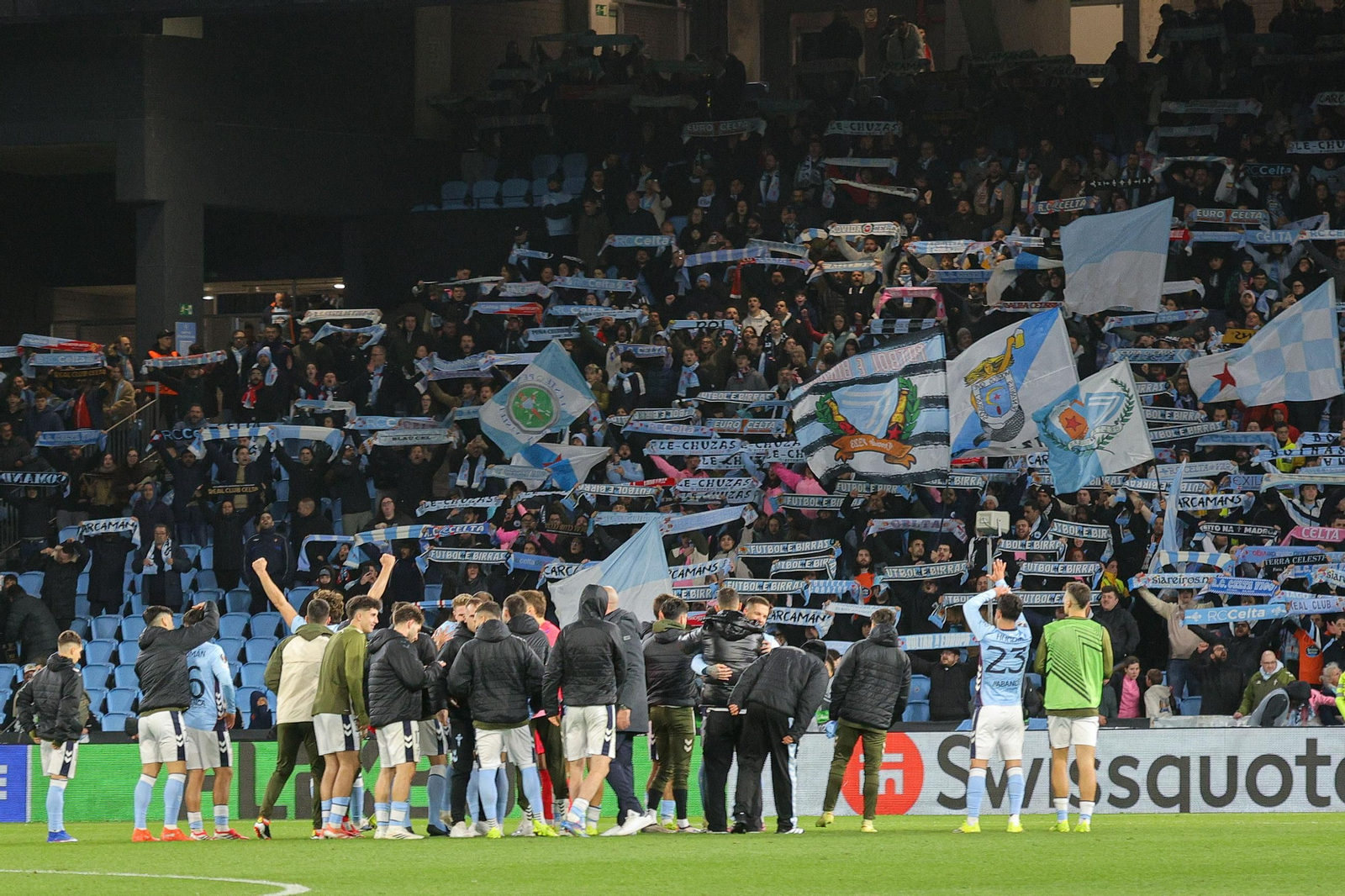 Galería | El Celta recibe al Lille en Balaídos