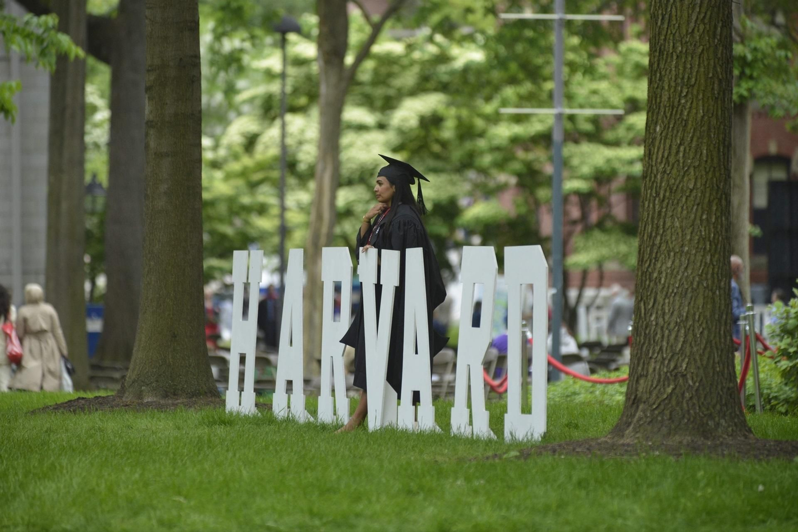 Ceremonia de graduación en Harvard