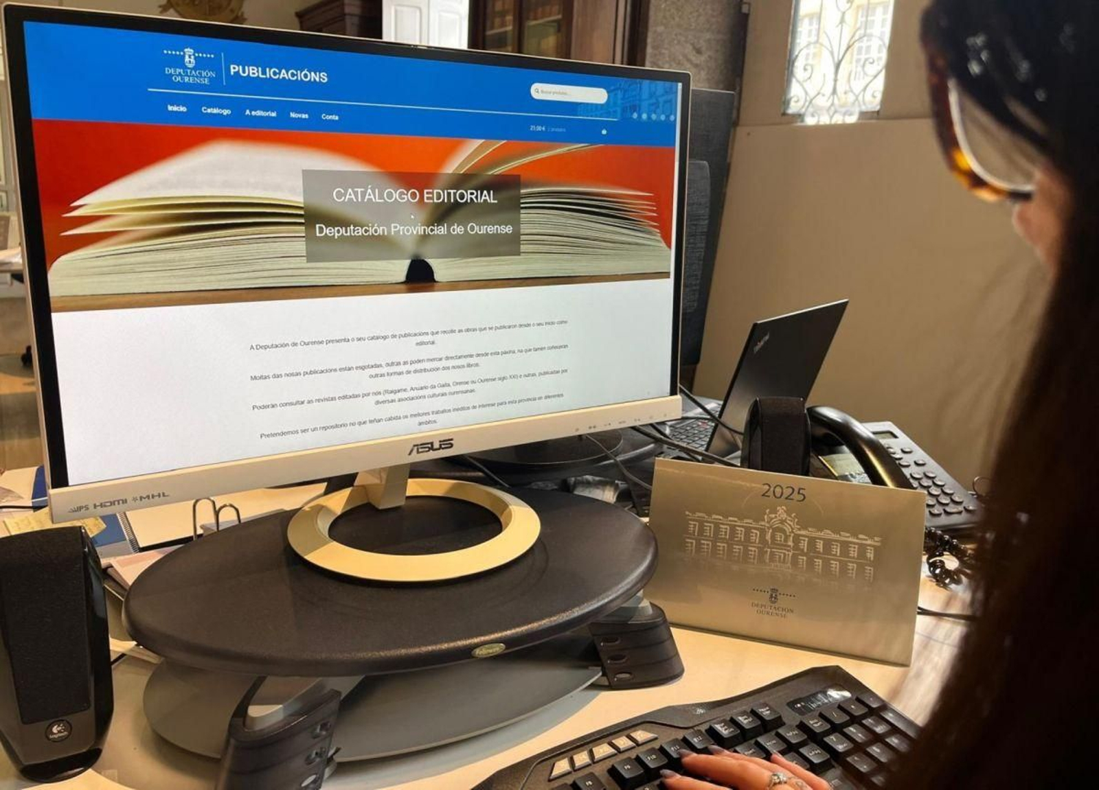 Web del Servicio de Publicaciones de la Diputación.