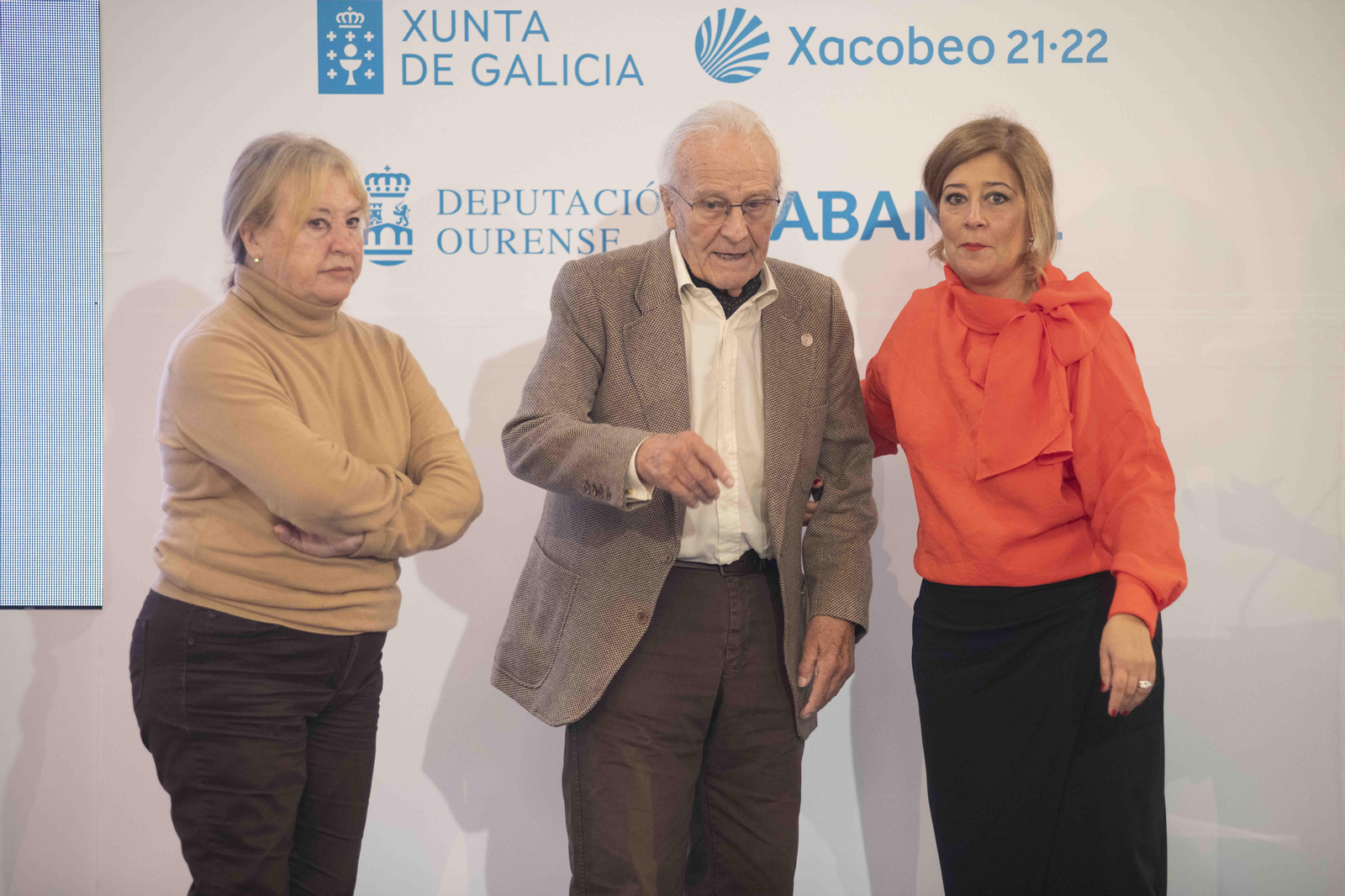 RECONOCIMIENTO A EXPRESIDENTES: Miguel Ángel Pérez, líder desde 1986 hasta 1990.
Foto: Xesús Fariñas