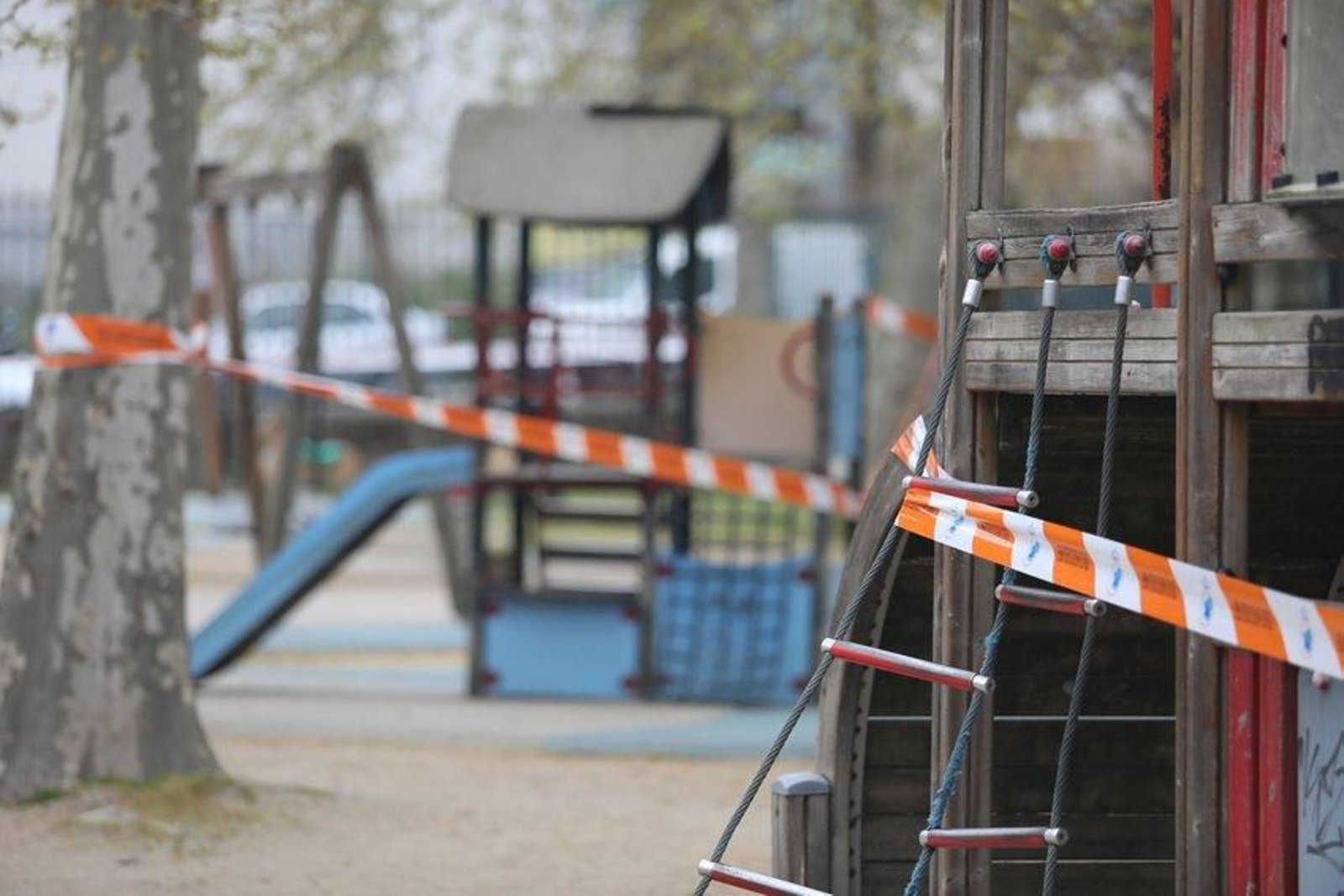 La ciudad se cierra por el coronavirus. Foto: José Paz