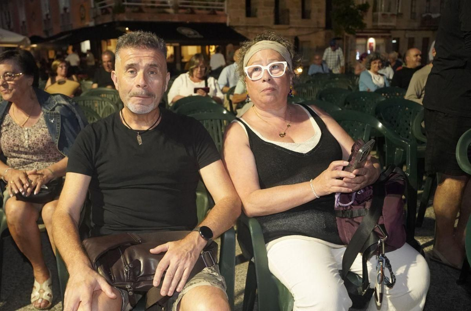 Rafa, con Marisa, asegura ser un ‘superfanático’ del blues y esperaba un concierto con “mucho ritmo”.
