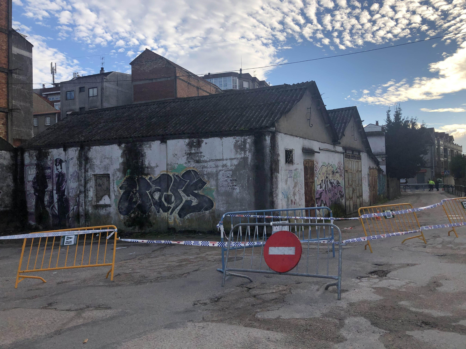 Las obras en la calle Ourense es una vieja reivindicación de los vecinos desde hace años.