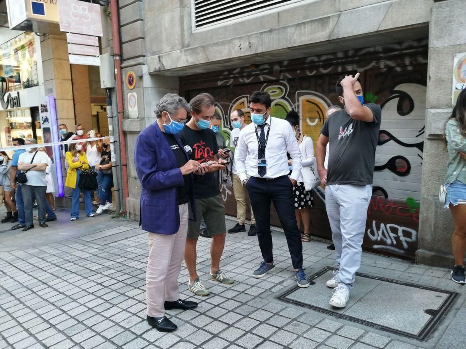 Un incendio se desata en la sede del Celta 73