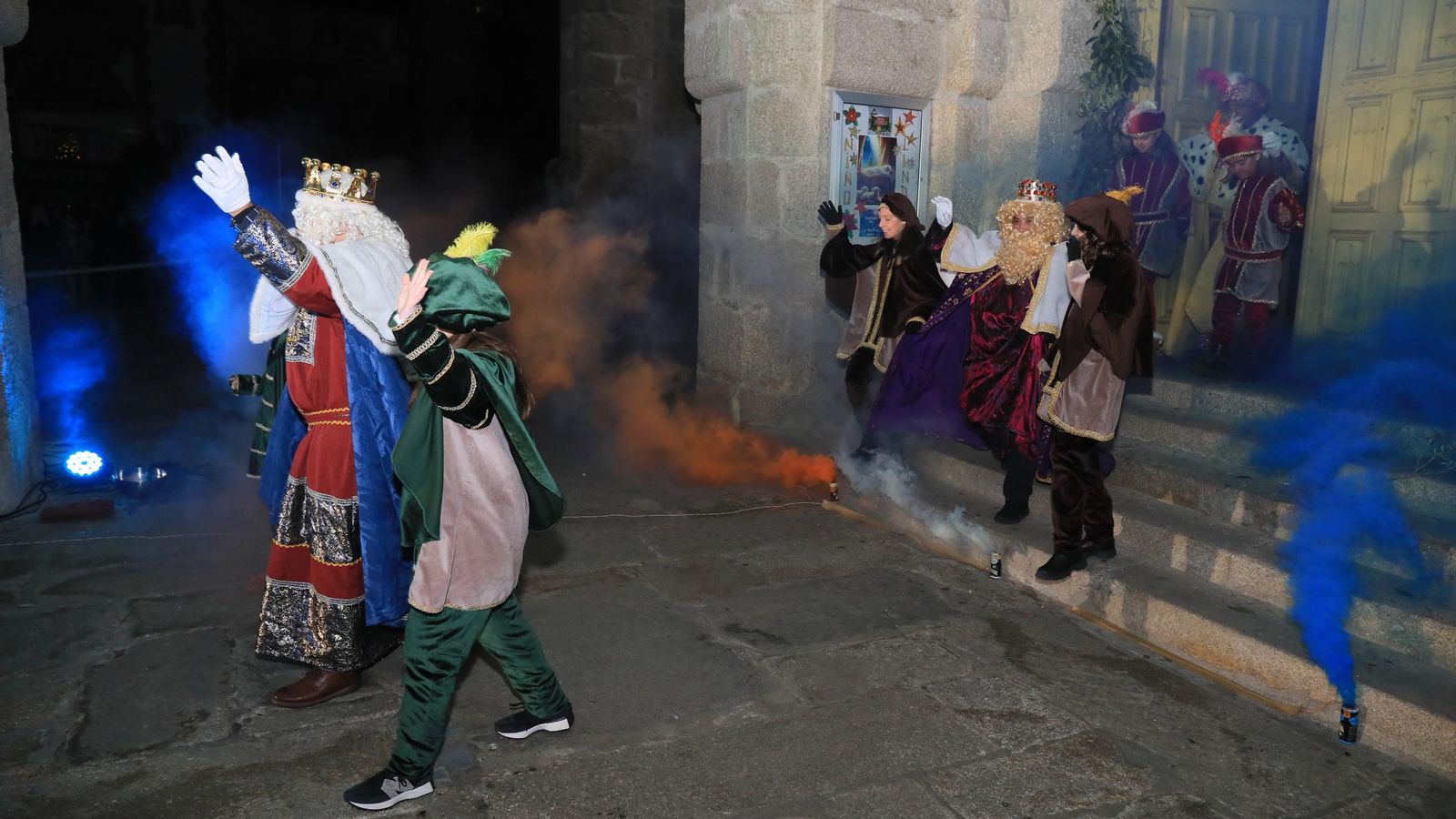 O Carballiño / Momentos que iluminan la ilusión de los más pequeños.