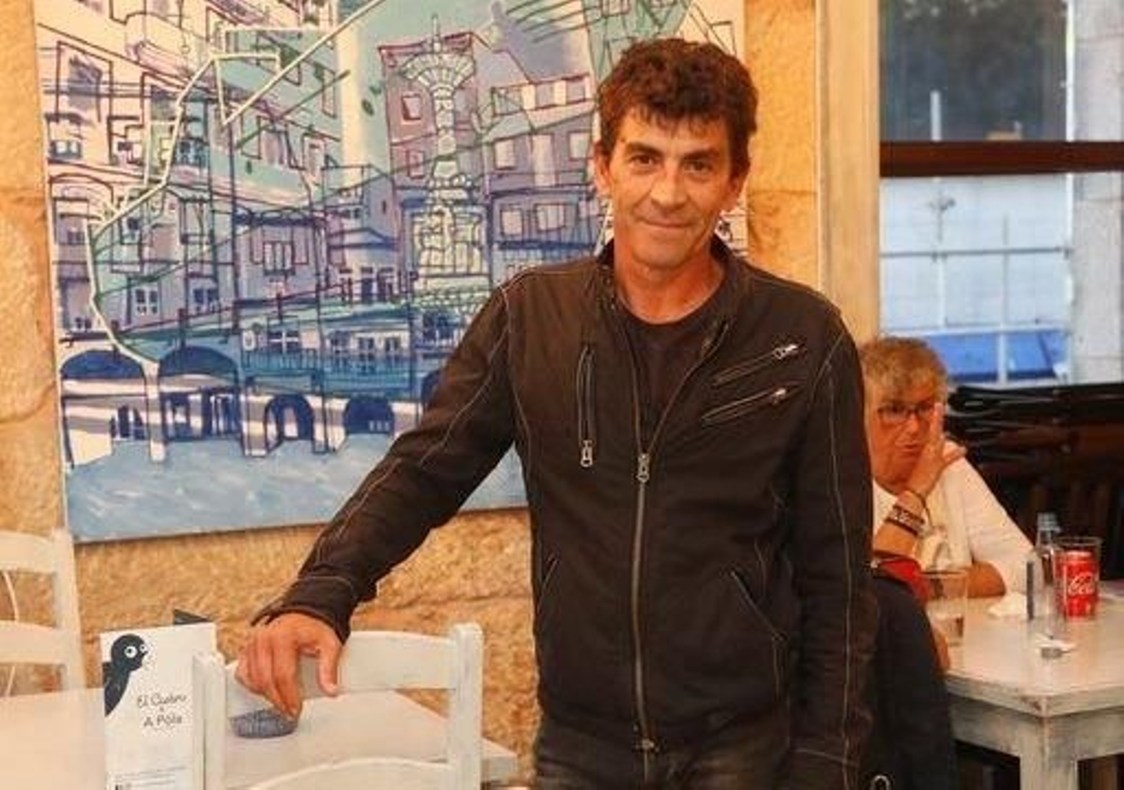 Fernando Carrera, ayer, durante su charla en Vigo.