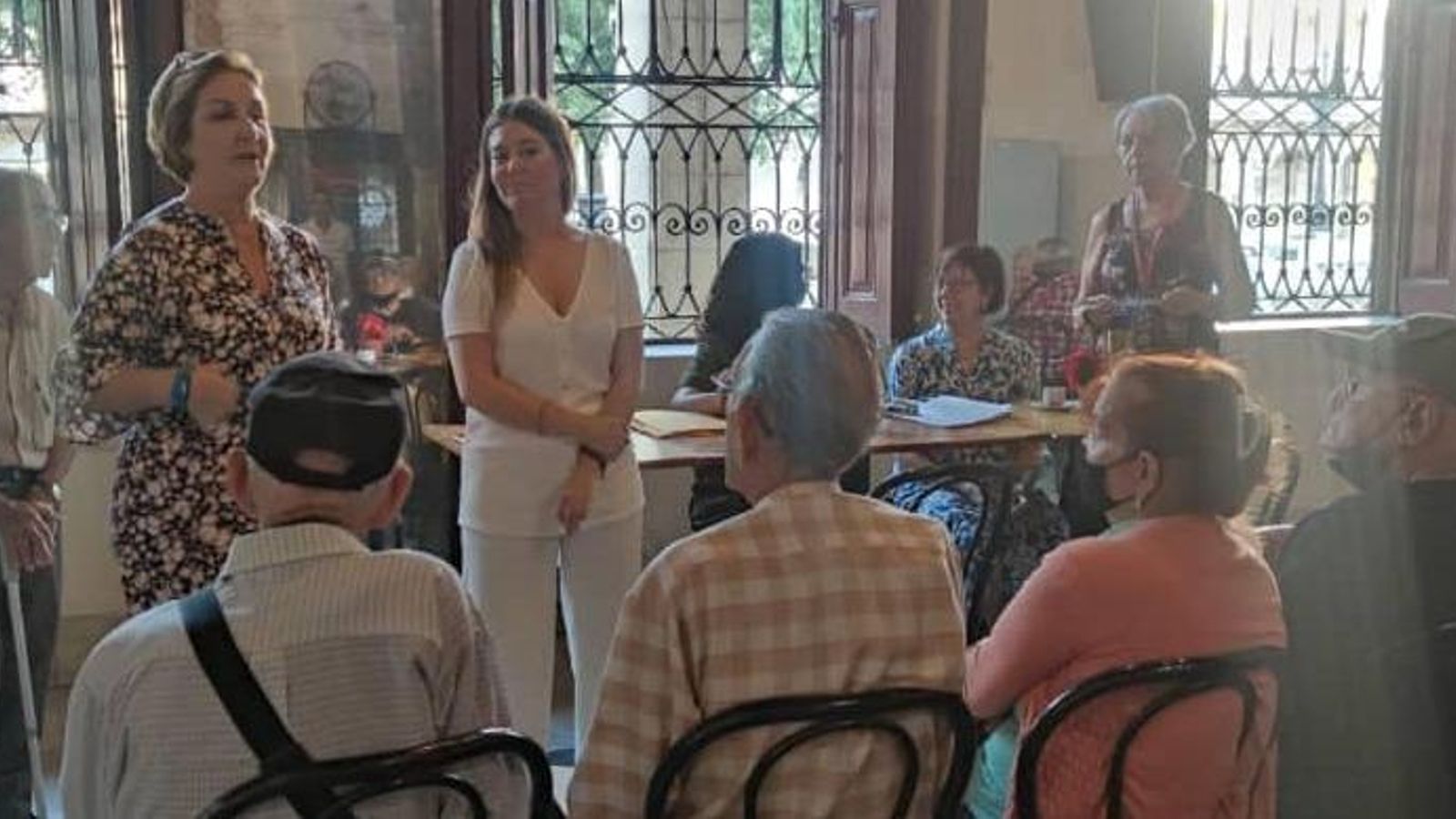 Encuentro con las personas en situación de vulnerabilidad en las instalaciones de Faac Asturiana 