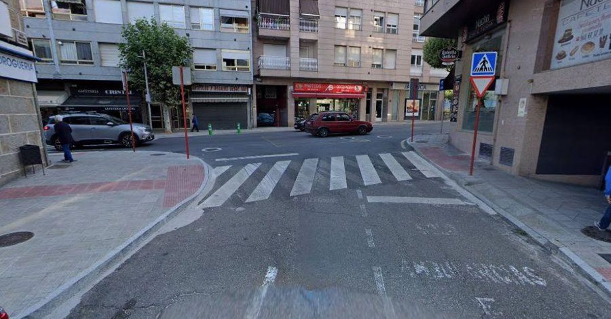 Herida una mujer al ser atropellada en un paso de peatones frente al ...