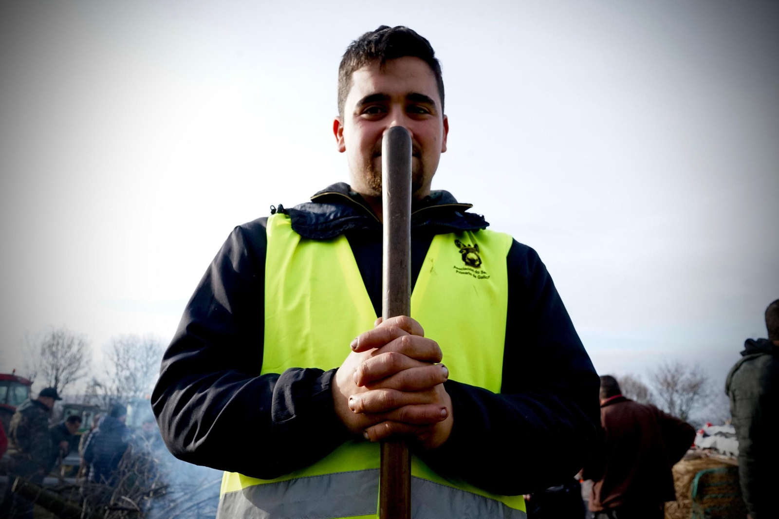 Galería | Las protestas de los tractoristas en la A-52 contra el acuerdo comercial con Mercosur, en imágenes