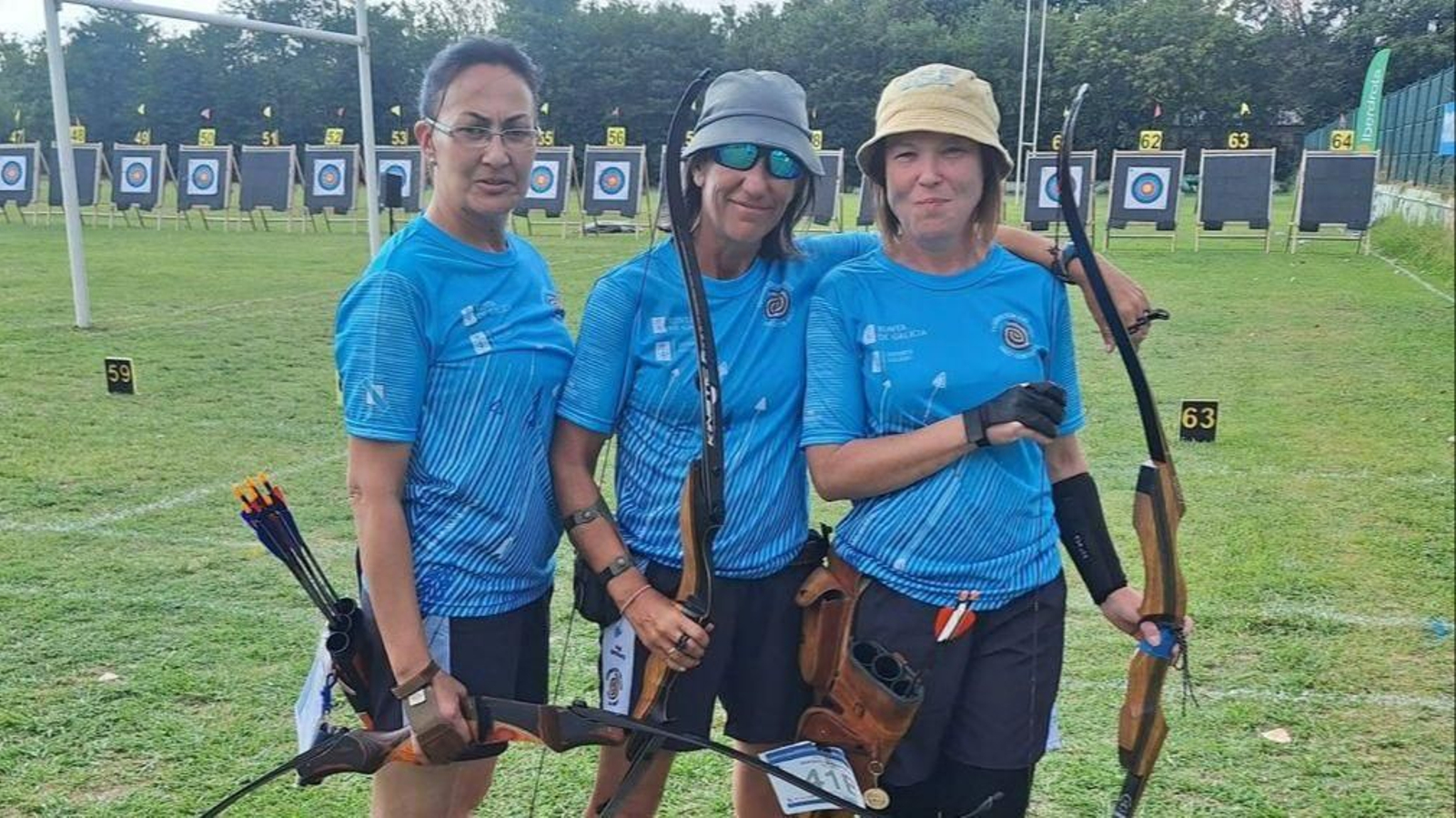 Gracia Elena Santos, Raquel Domínguez y Marta Dopazo, la tripleta gallega que conquistó España.