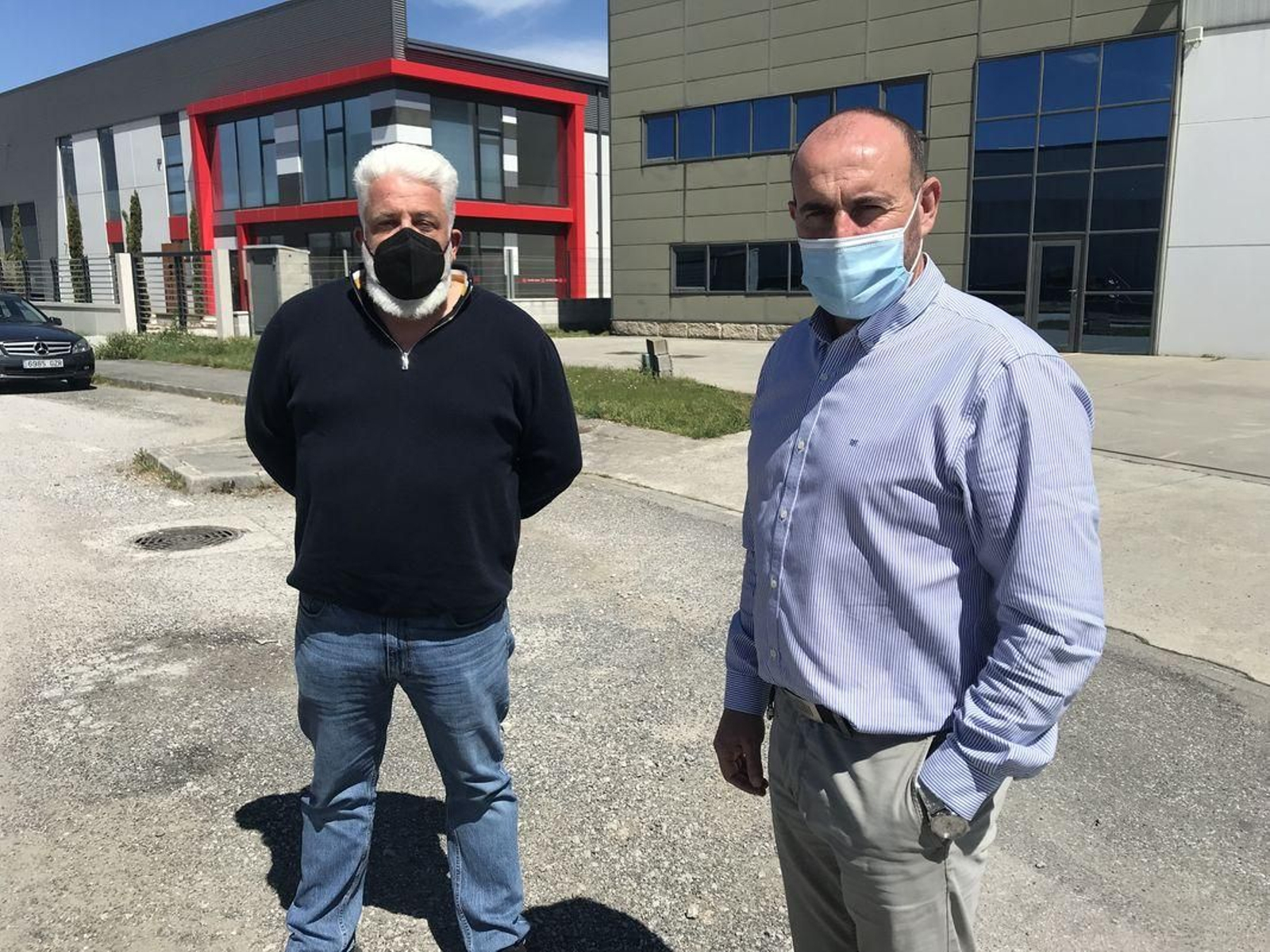 David Estévez y José Manuel Gómez Míguez forman parte de la directiva de la asociación.