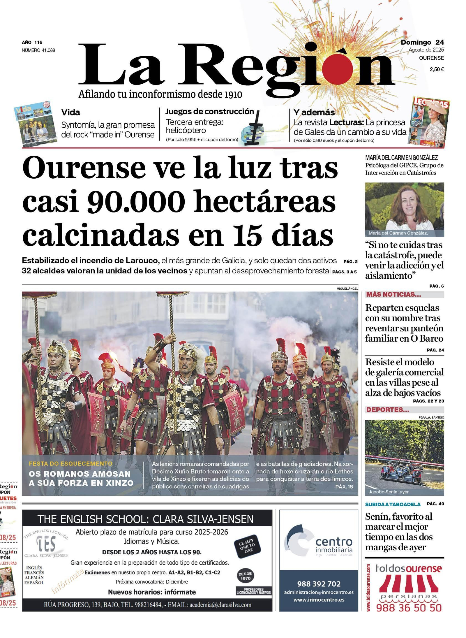 La portada de hoy