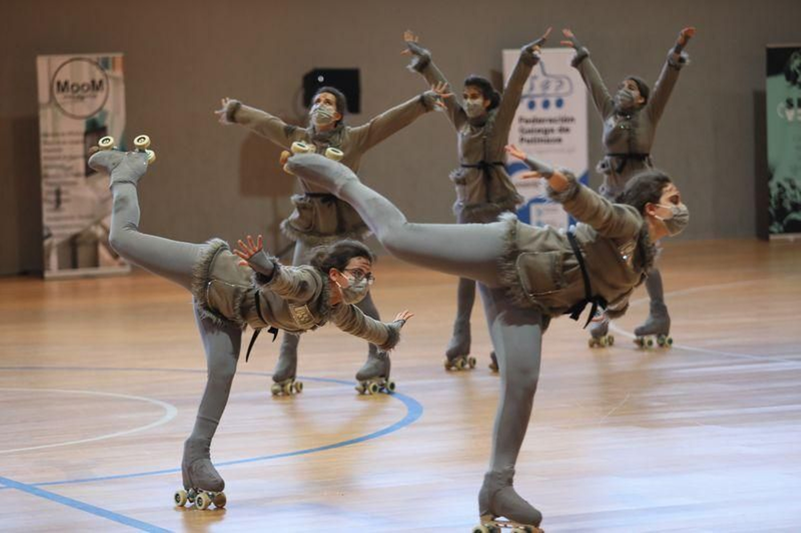 Carballiño acogió el torneo de patinaje // FOTO: José Paz