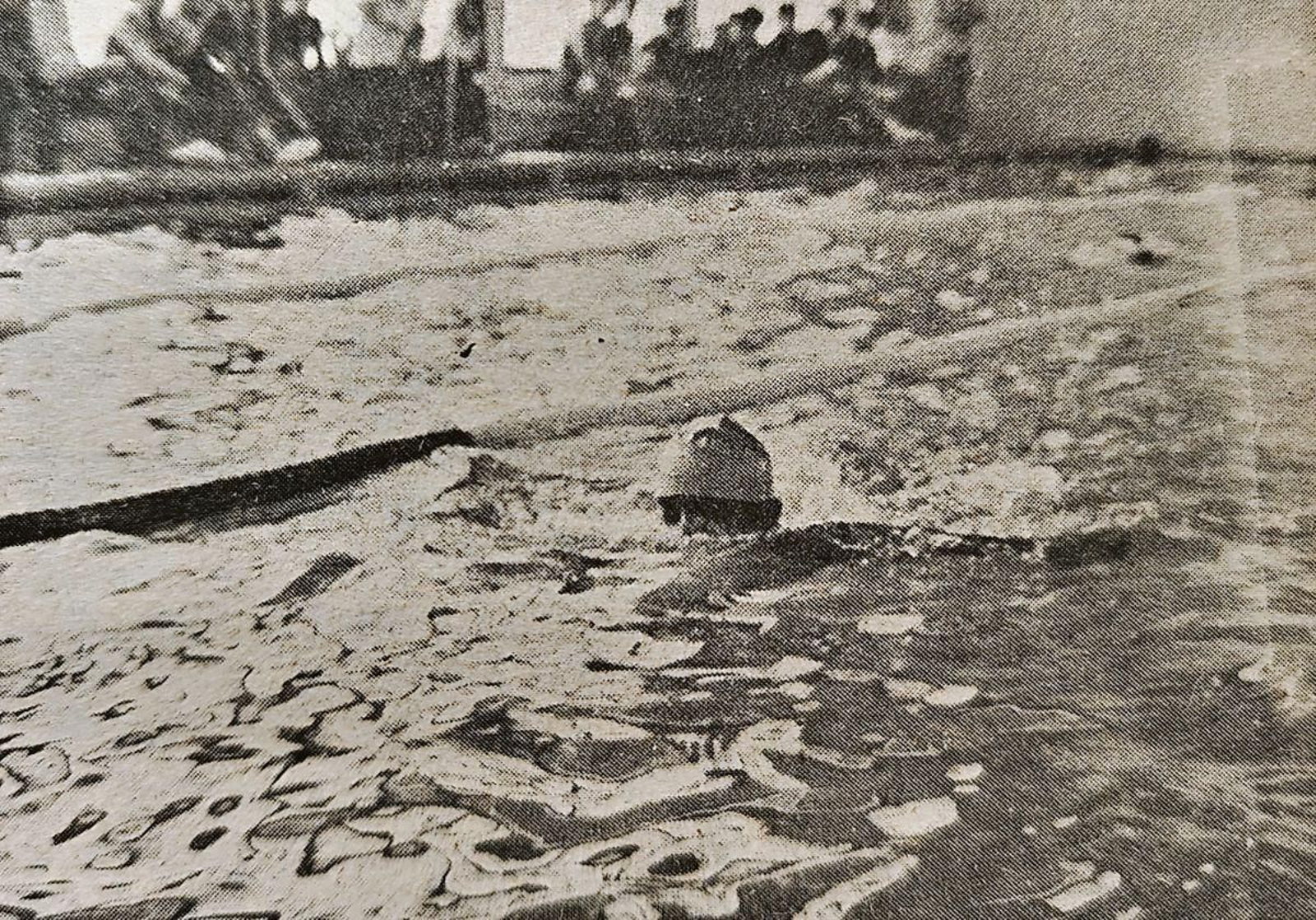 Un participante durante la competición.