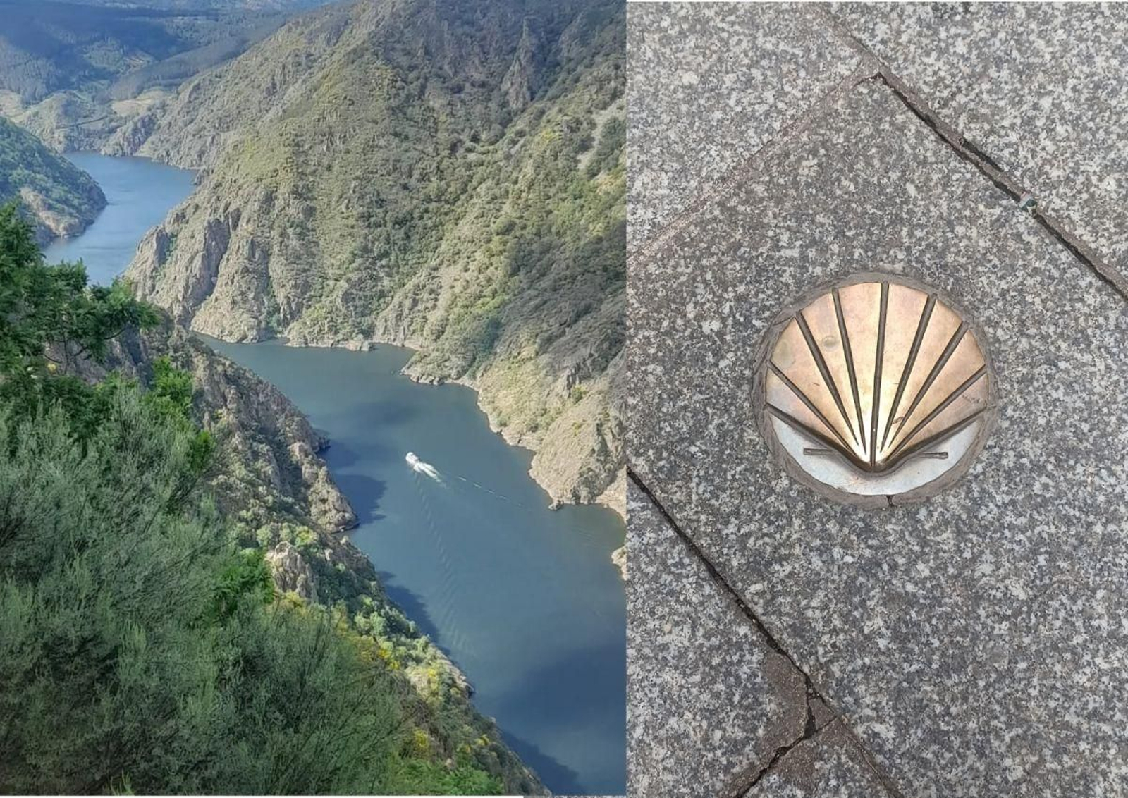 Dous aspirantes, a Ribeira Sacra (Vilouxe) e a Vía da Prata (Ourense).