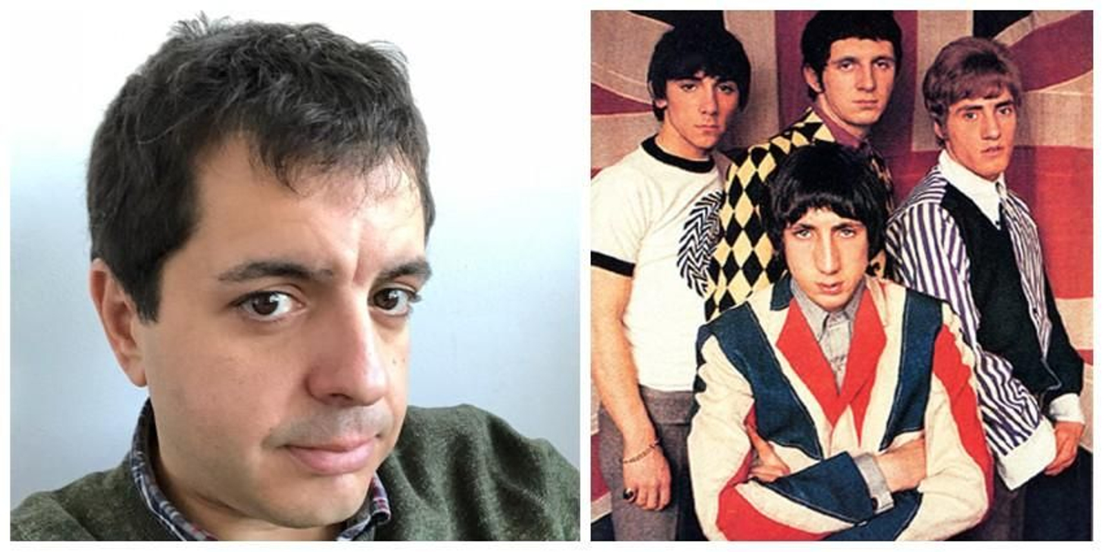 Manuel de la Fuente y los componentes de The WHo.