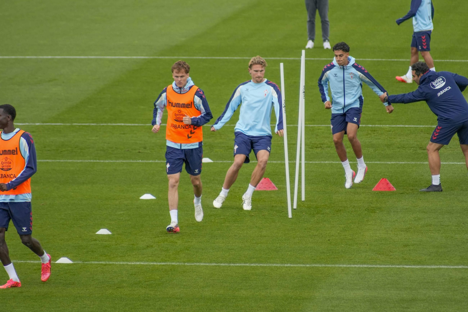 Galería | El Celta prepara su duelo ante Osasuna con Driouech ya incorporado