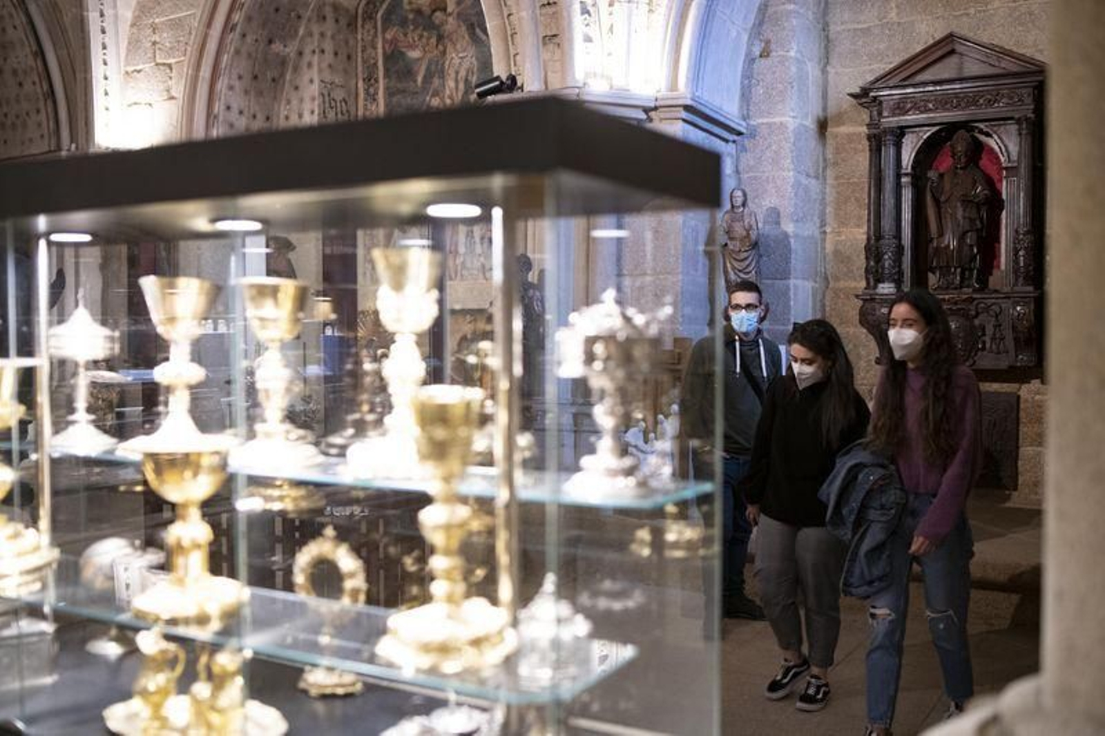 La Catedral retoma sus visitas guiadas siete meses después // FOTO: XESÚS FARIÑAS