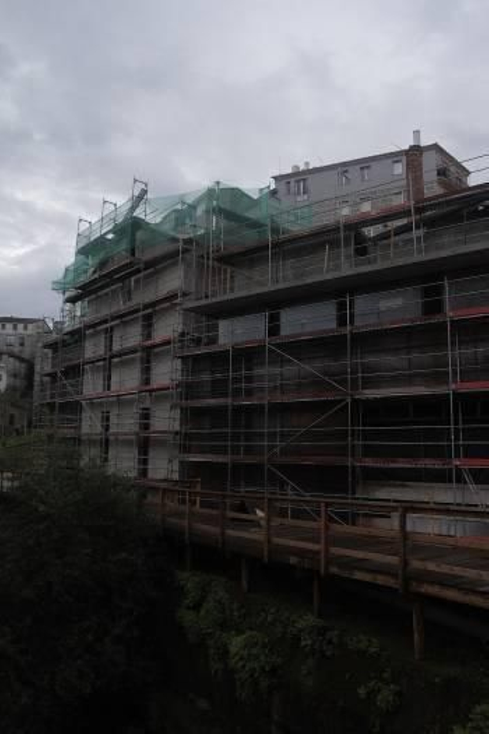 La Molinera, que quedó sin acabar por concurso de la empresa. (Foto: MIGUEL ÁNGEL)