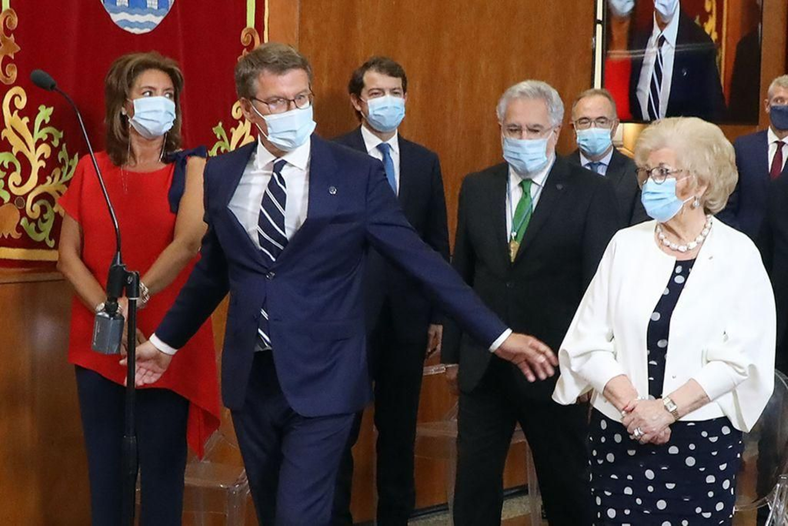 Alberto Núñez Feijóo toma
posesión como presidente de la Xunta