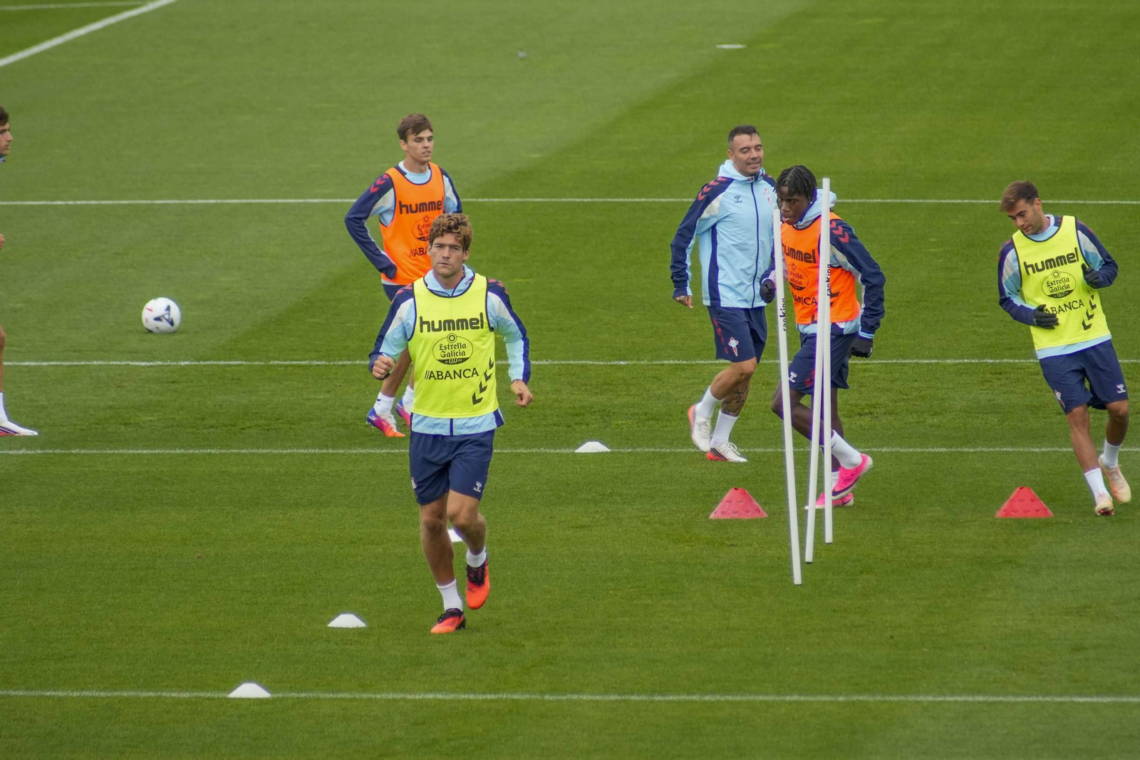 Galería | El Celta prepara su duelo ante Osasuna con Driouech ya incorporado