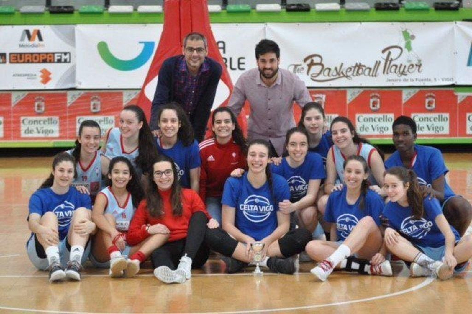 El equipo júnior del Celta Zorka ganó ayer su segundo partido.