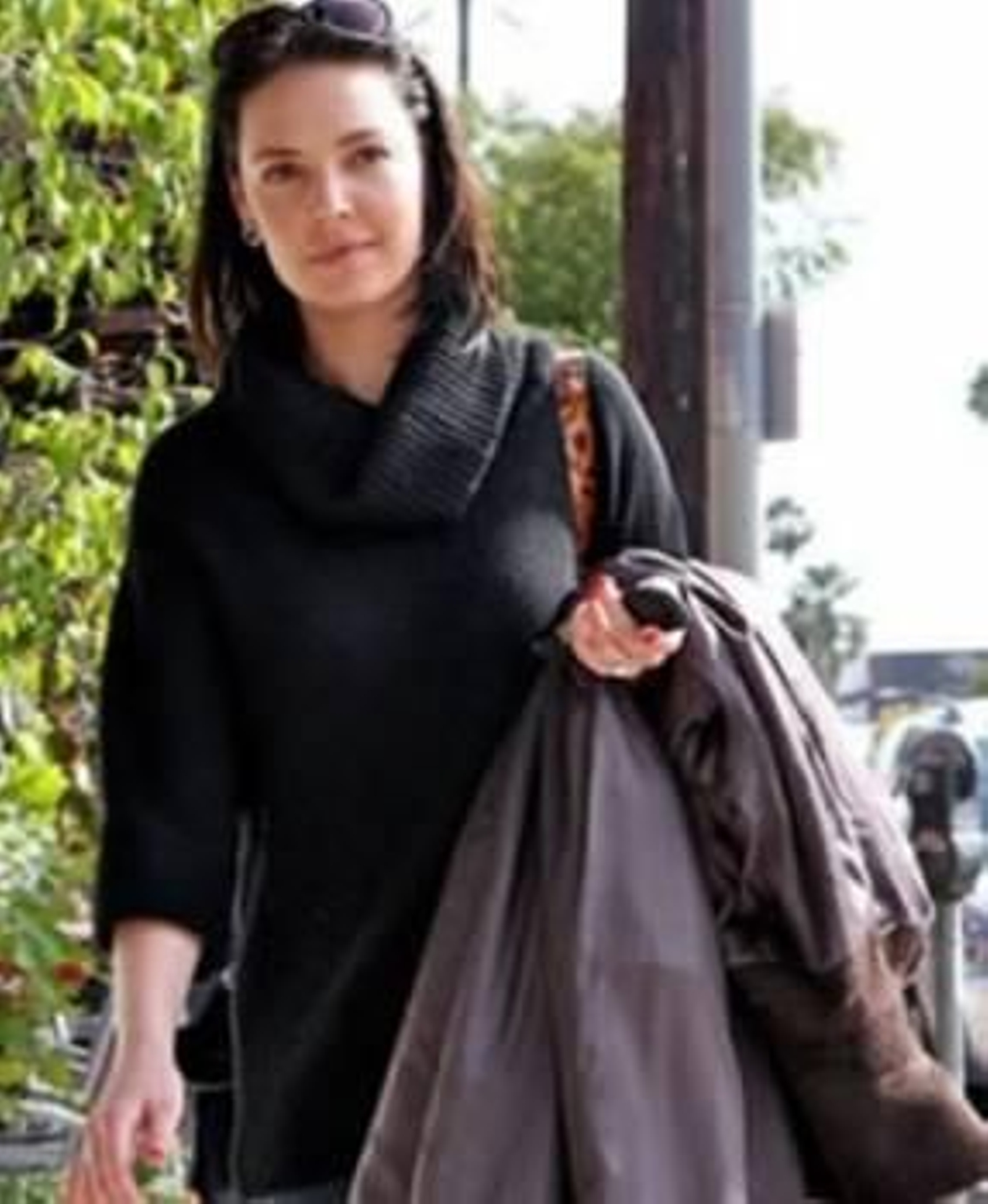 La actriz Katherine Heigl, ahora morena.