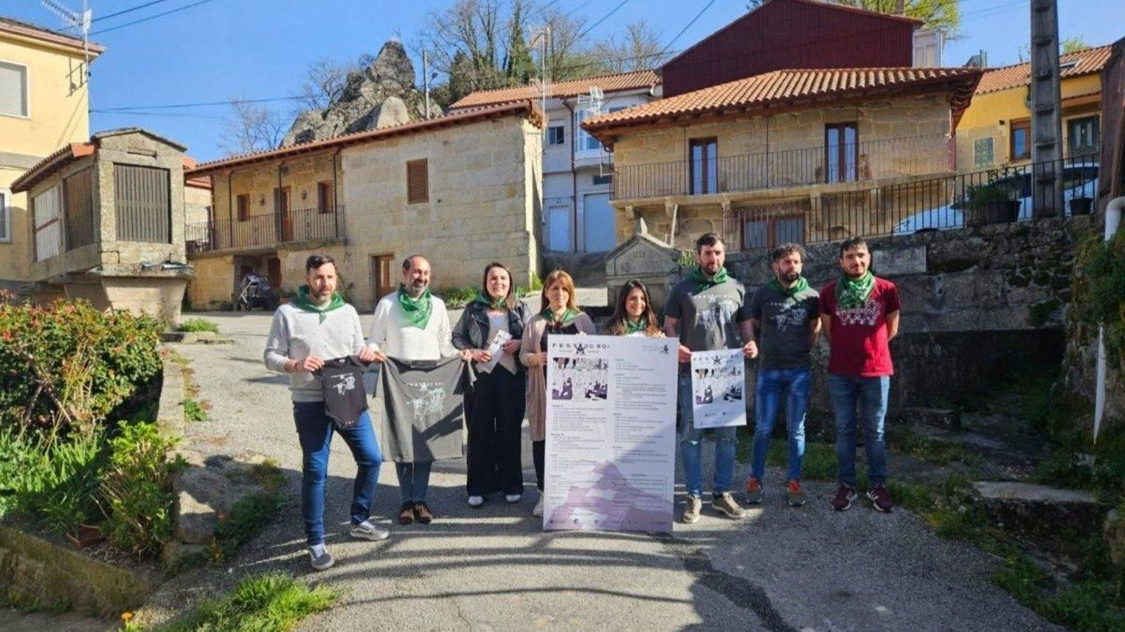 Presentación del programa de la Festa do Boi.