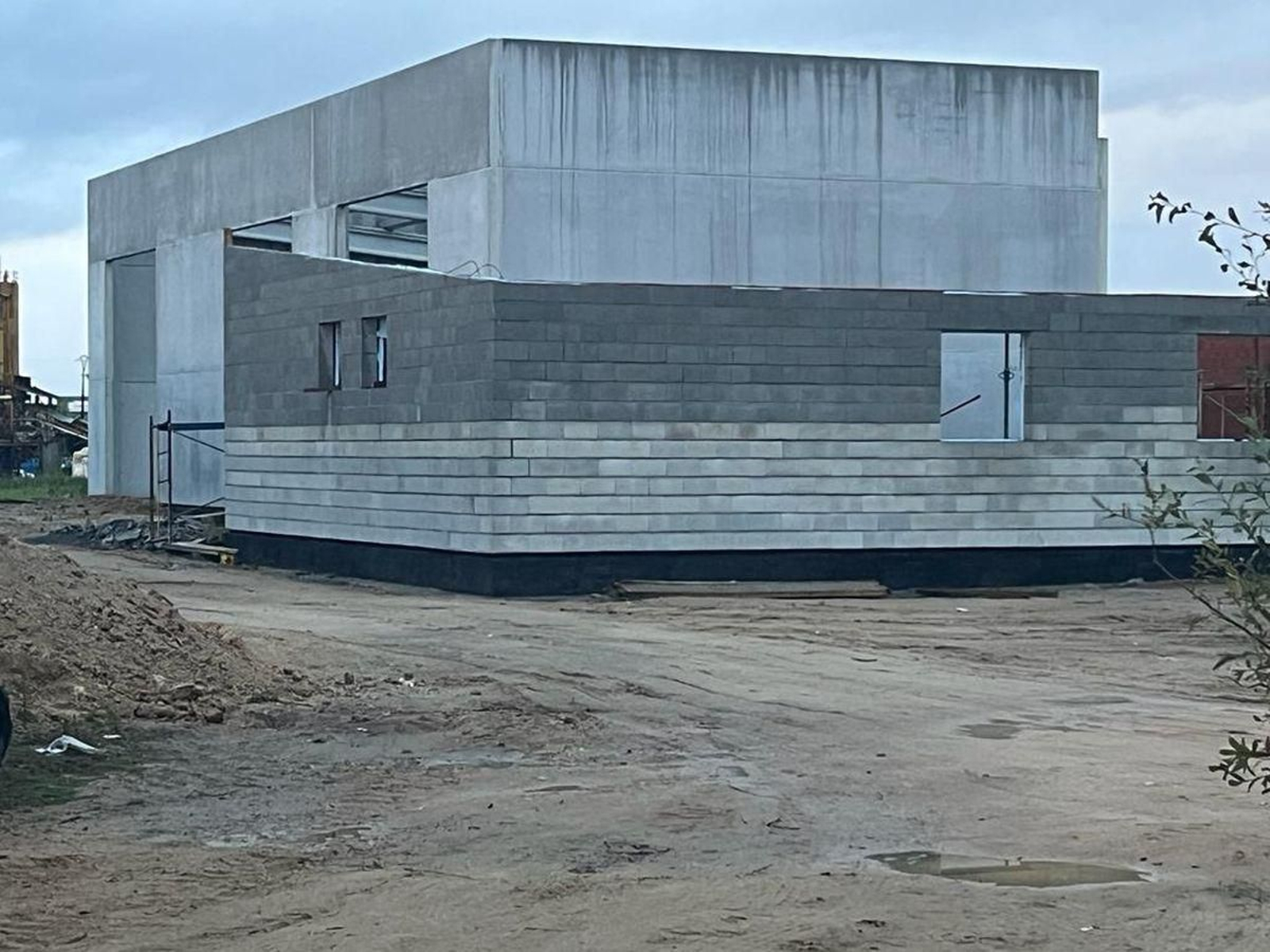 Las obras del nuevo edificio que acogerá el vivero están a punto de concluir.