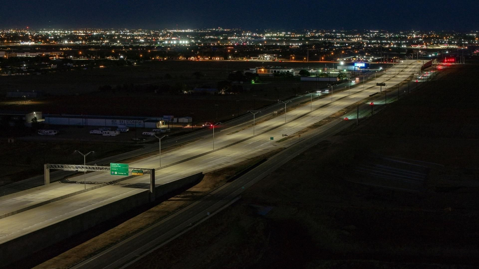 Un tramo de una autopista de EEUU construida por una empresa española