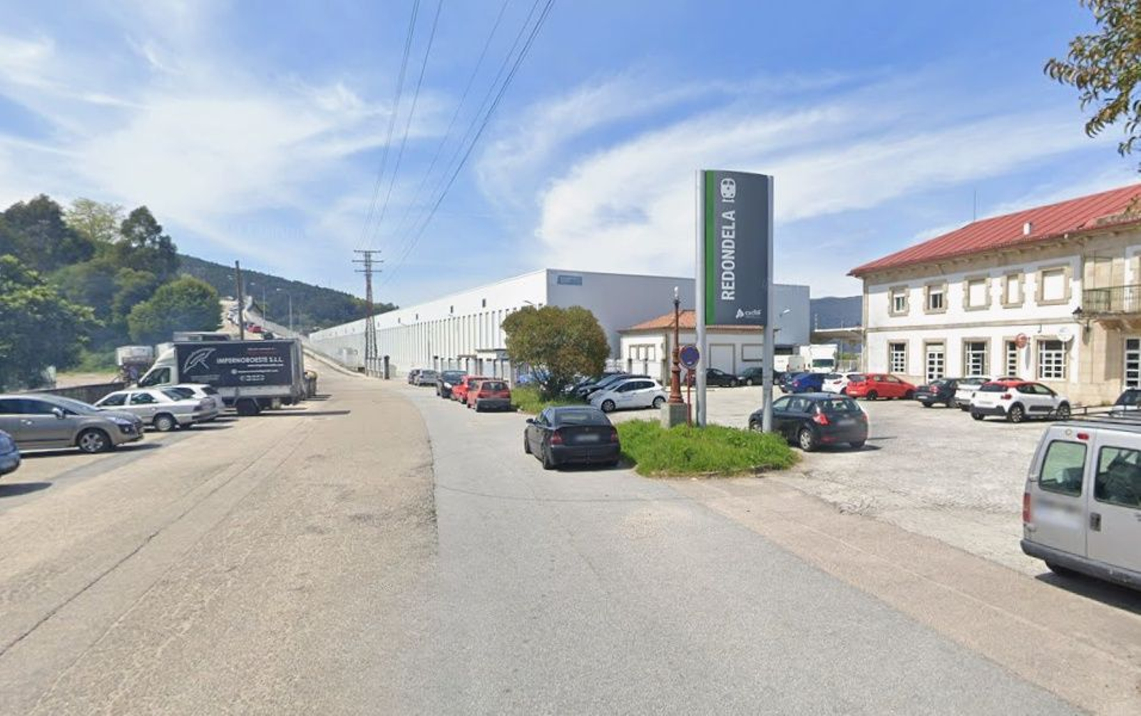 El proyecto actuará sobre los 5.962 metros cuadrados de la vía, en la imagen.