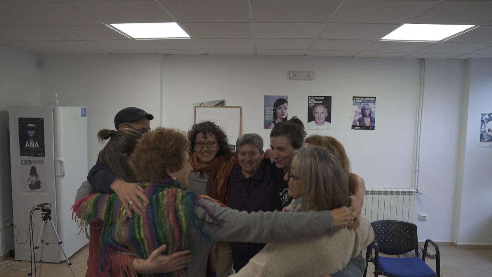 Un grupo nos talleres durante o ano.
