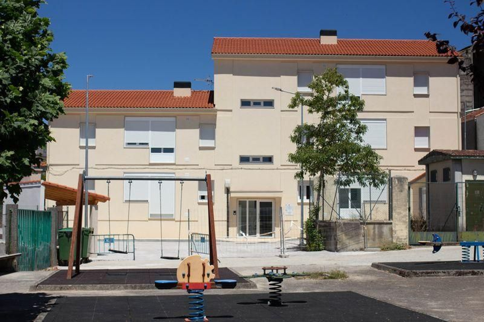 Viviendas públicas de Cualedro. (Sabela Souto)