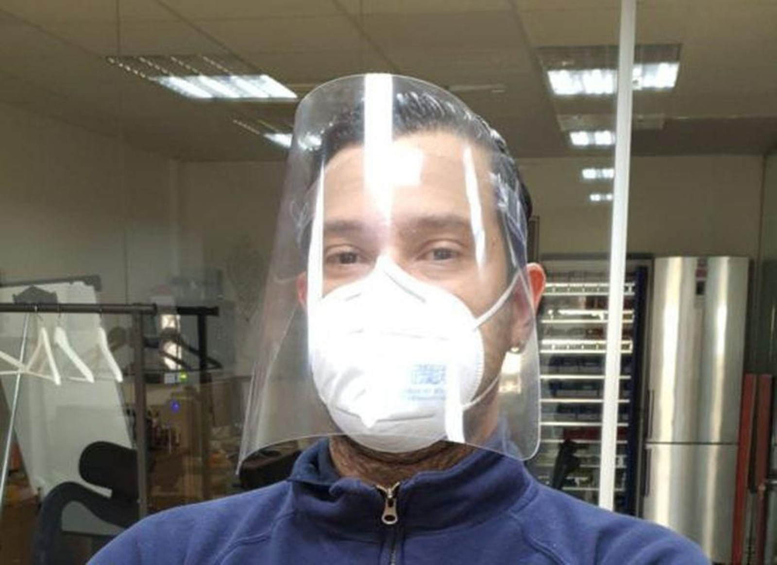 Detalle de la pantalla que fabrican.