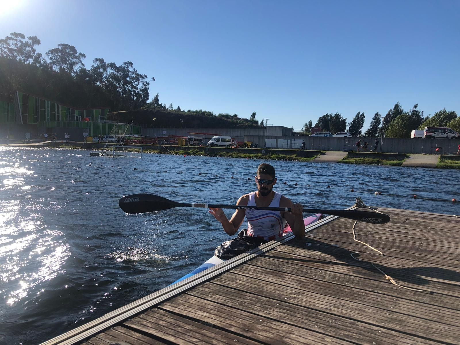 Roi Rodríguez demostró un buen nivel el pasado fin de semana en el selectivo celebrado en el embalse pontevedrés de Verducido.