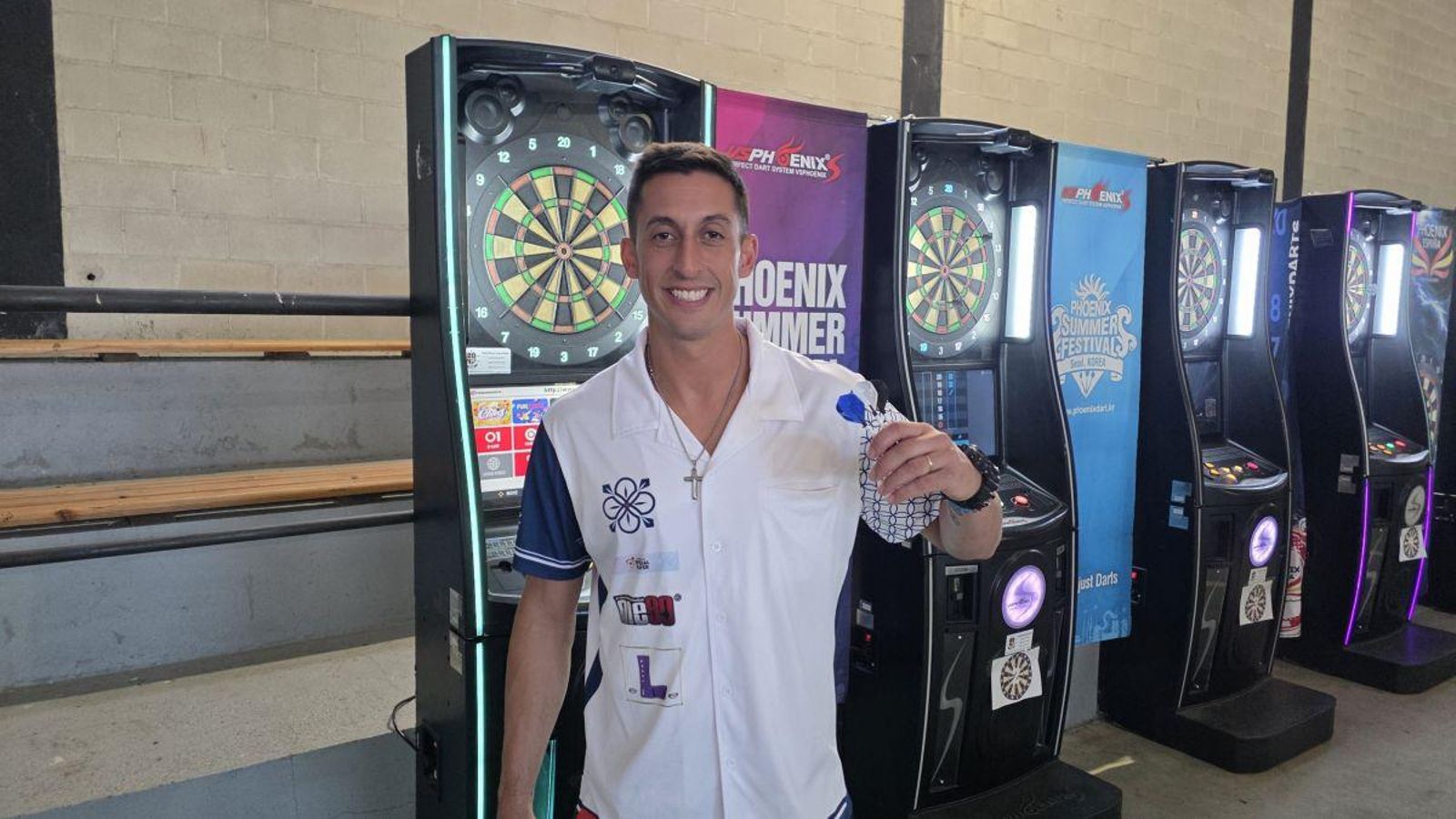 Ricardo Pérez Ibarra, “Riky”, campeón mundial de dardos.