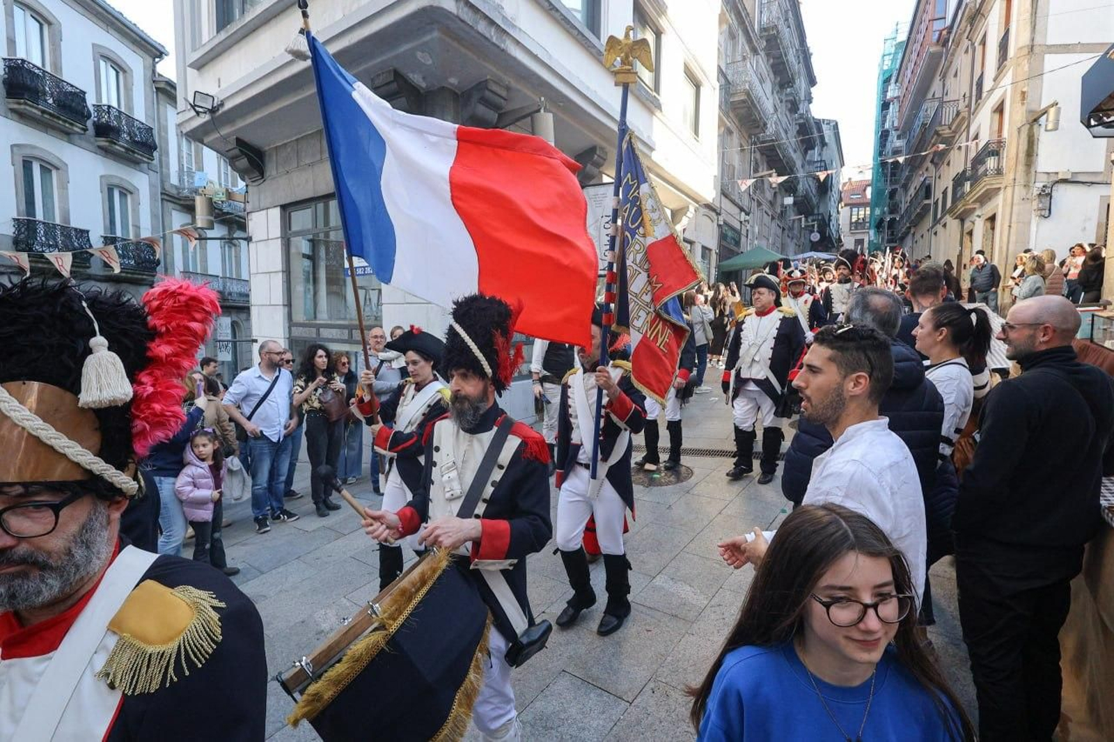 Galería | El Casco Vello de Vigo se llena de vida el sábado por la Reconquista