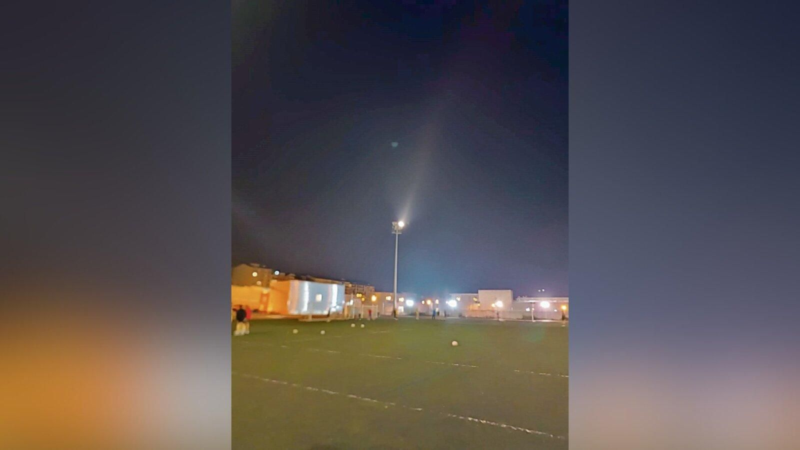 Campo de deportes del Campus de Ourense.