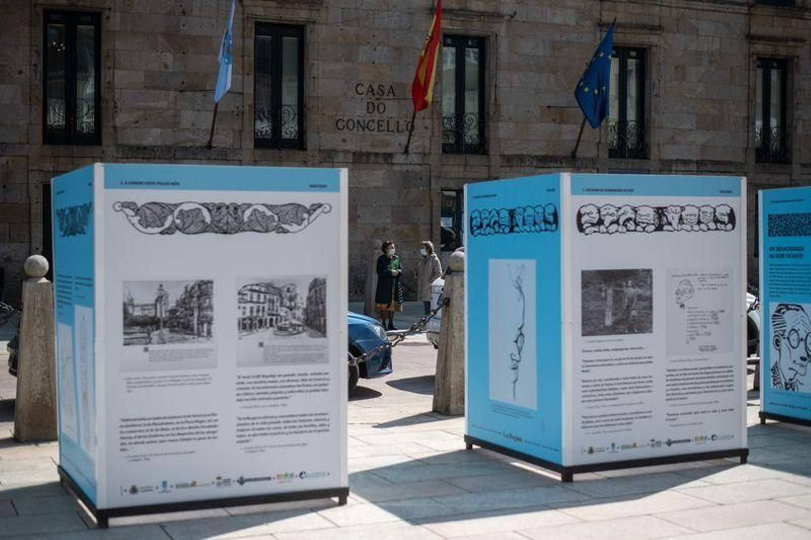 A exposición "Nós naceu en Ourense hai 100 anos" // FOTOS: ÓSCAR PINAL