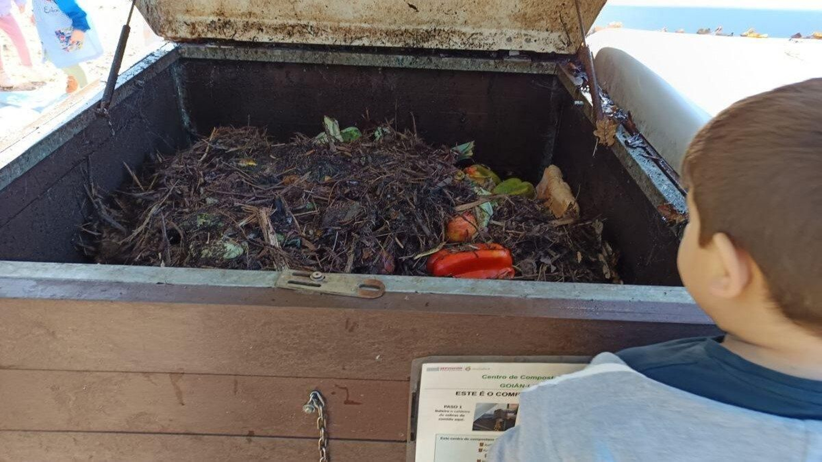 Foto de la actividad durante uno de los encuentros en un colegio.