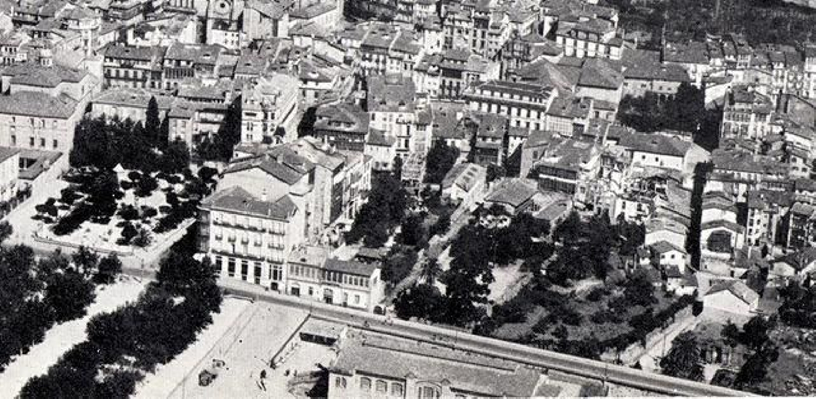 Vista de la zona donde se abrió Doctor Marañón, en el centro.