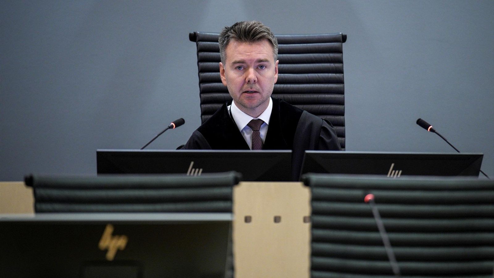 El juez Jon Sverdrup Efjestad fue el encargado de leer la condena de Marius Borg, hijo de la princesa Mette-Marti.