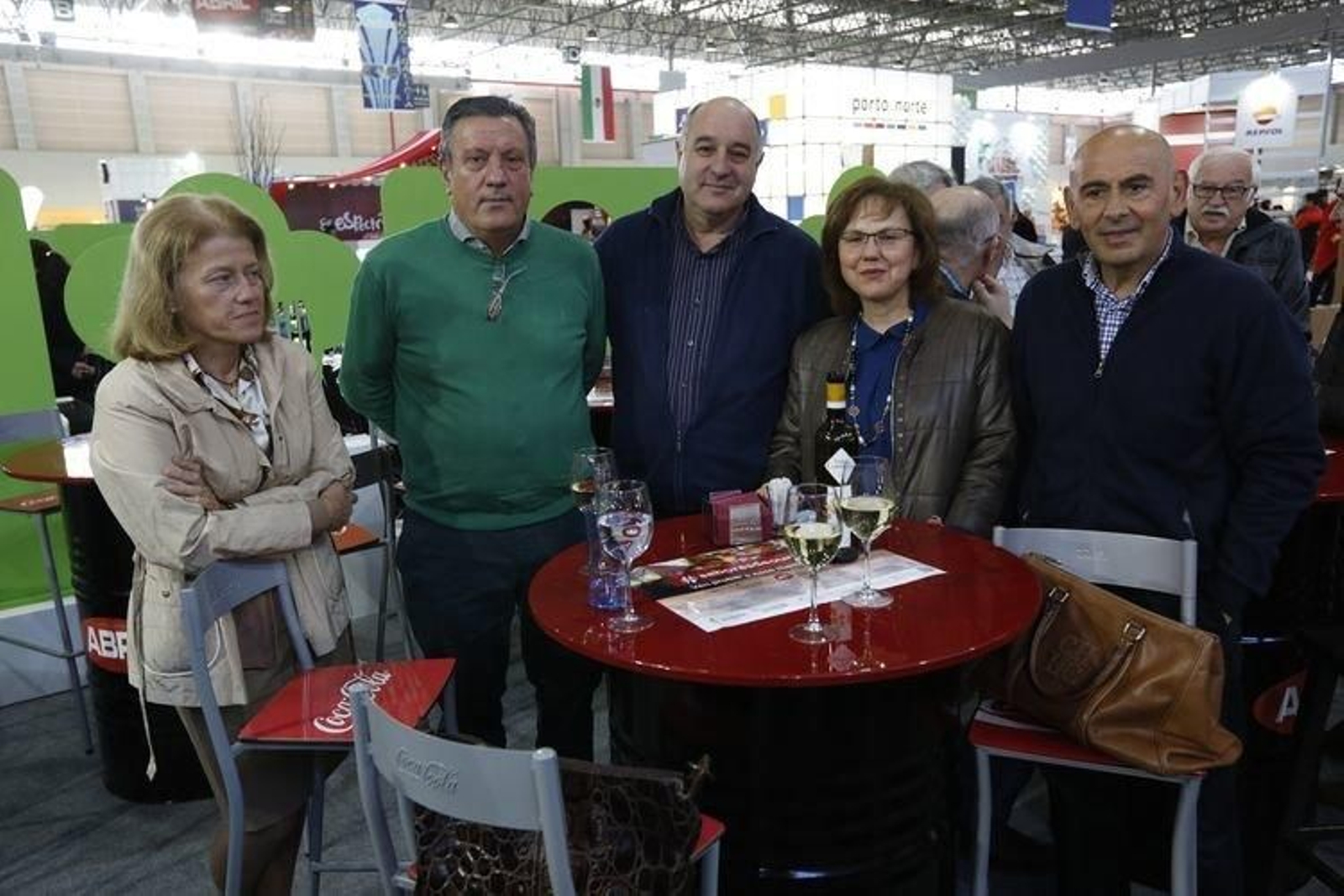 Ourense. 06-03-15. Local. Xantar.
Maria Jesús, Paco, Javier, Gloria, Modesto. Sabores de ourense
Foto: Xesús Fariñas