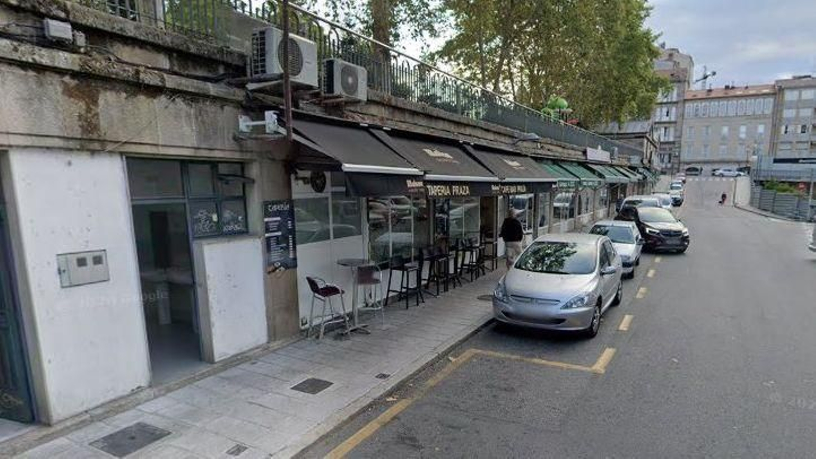 El bar Plaza, en Ourense