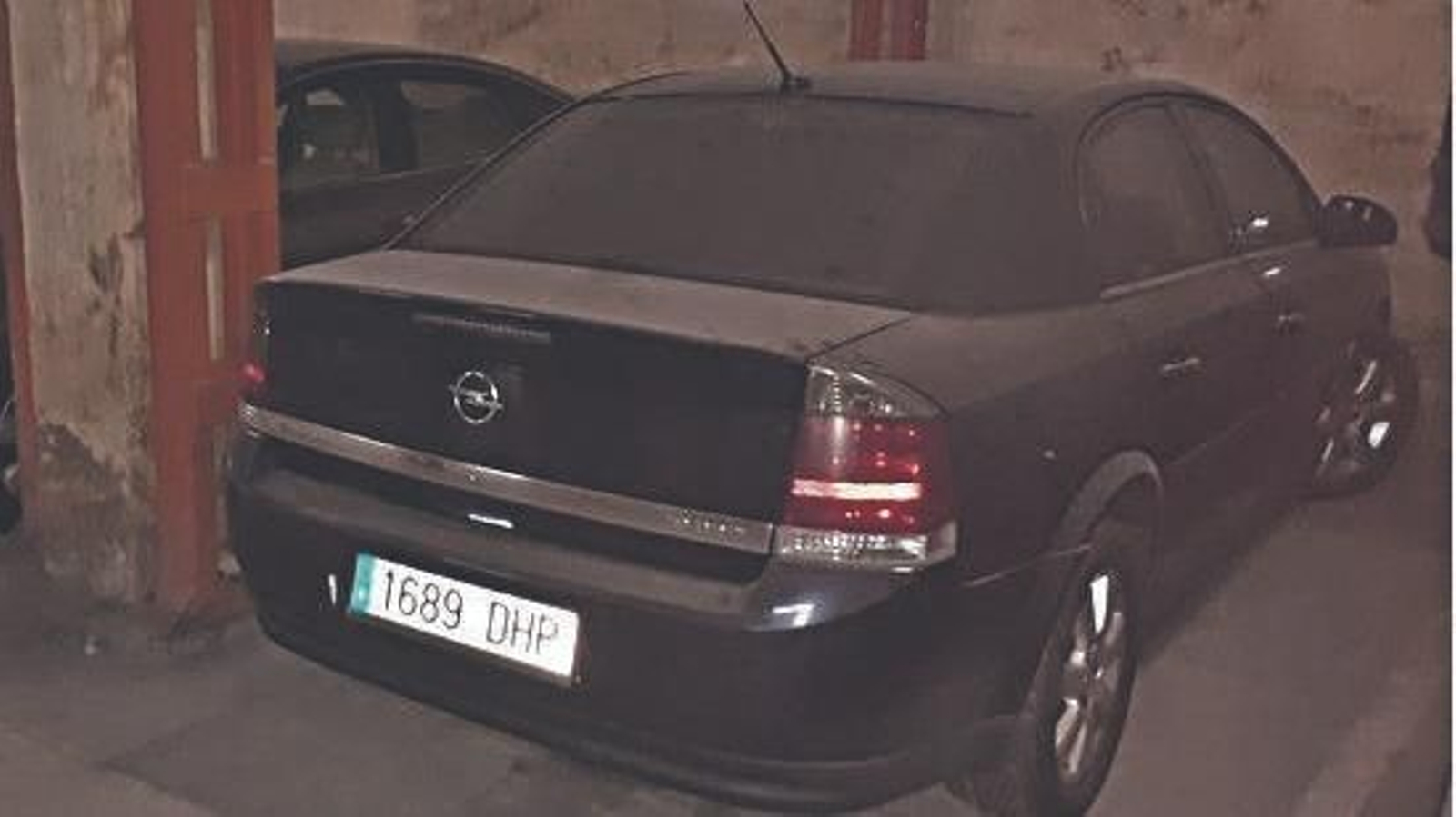 El Opel Vectra que Jácome intentó ya subastar en 2019, sin éxito.