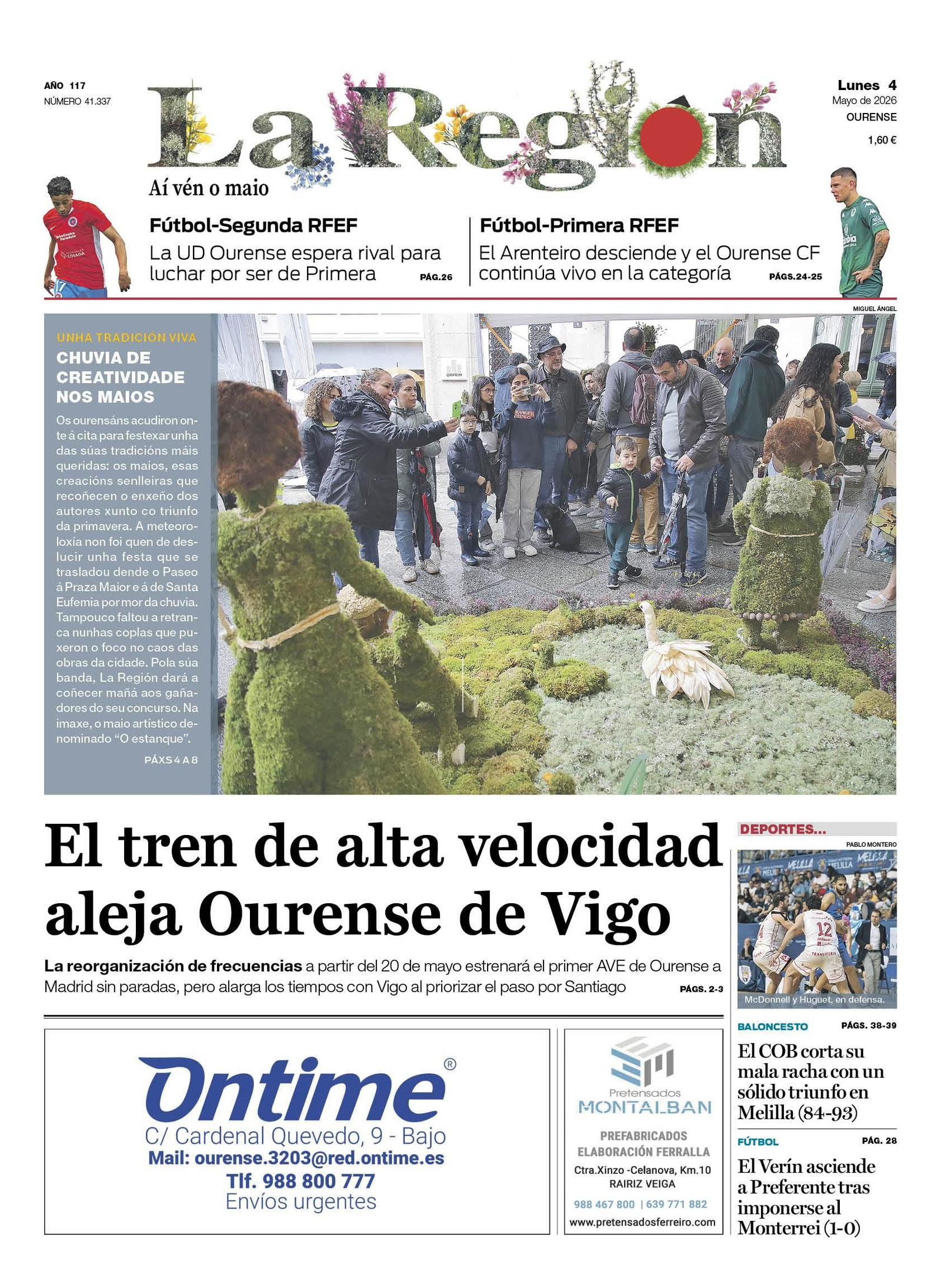 La portada de hoy