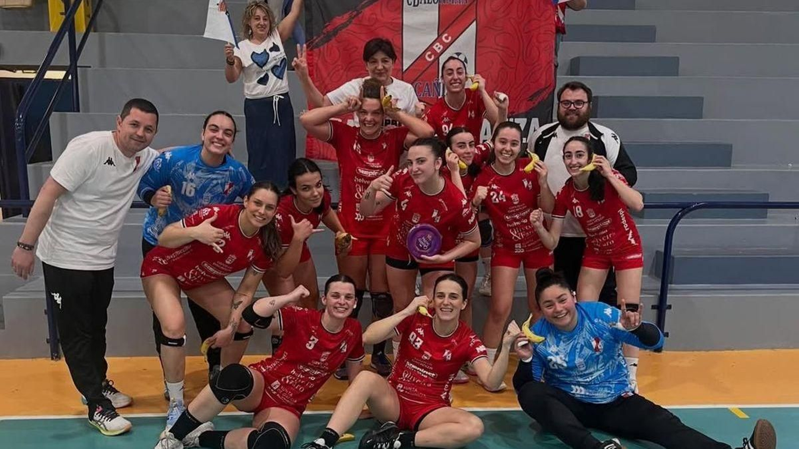 El equipo de A Paradanta lo celebró.