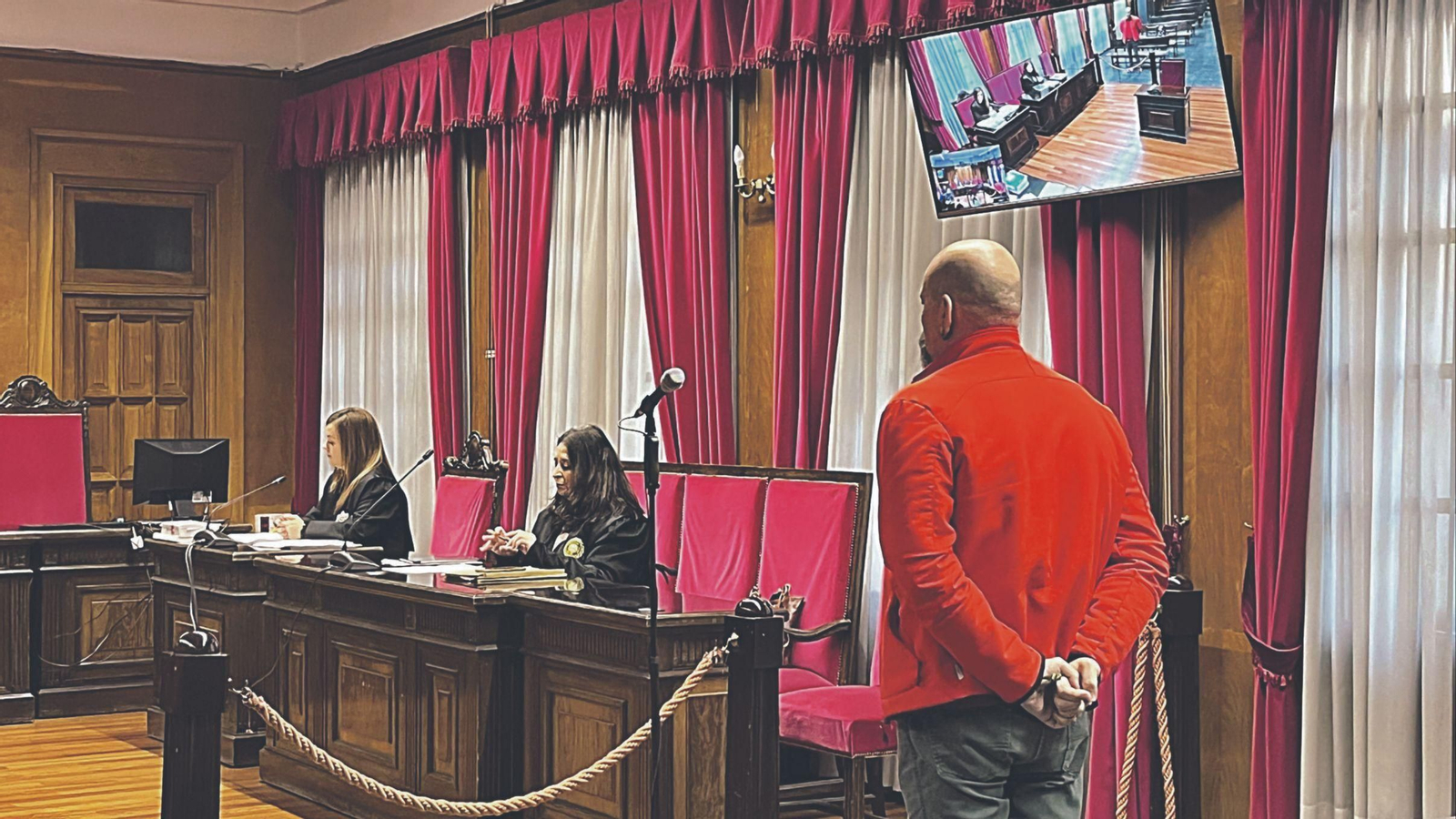 Jesús Manuel P.C., en el juicio celebrado en la Audiencia de Ourense.
