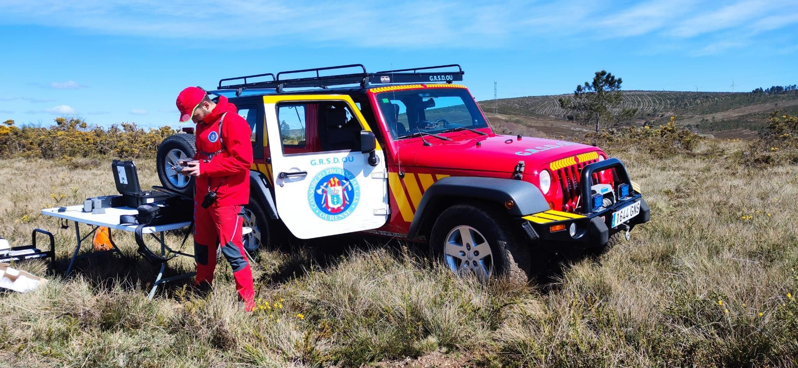 Grupo de drones de Axega.