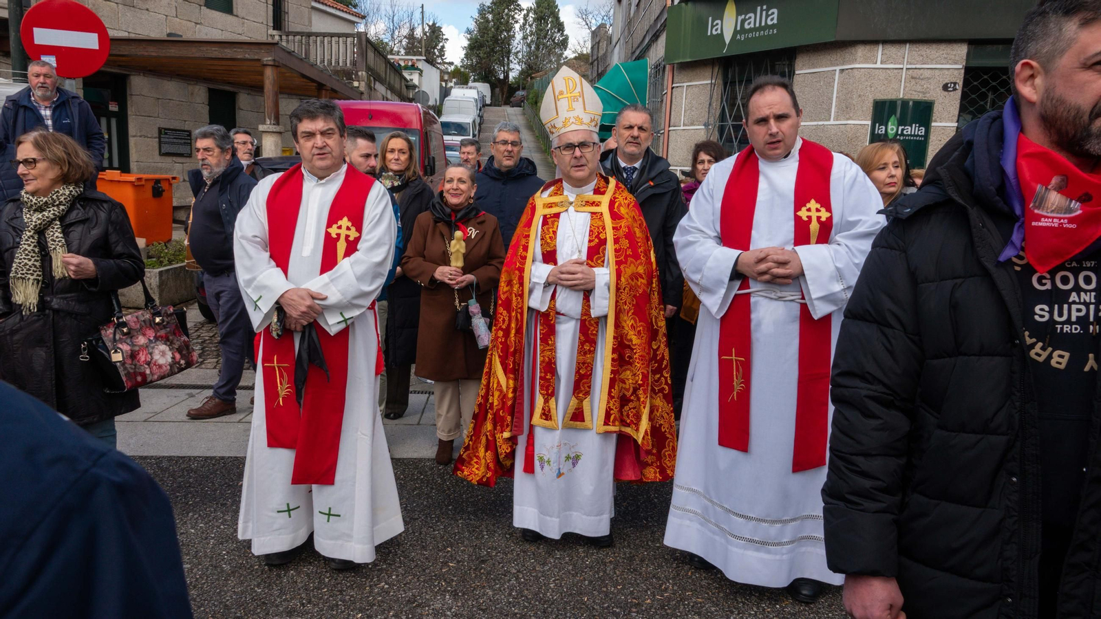 Galería | Bembrive celebra San Blas, la gran romería invernal de Vigo